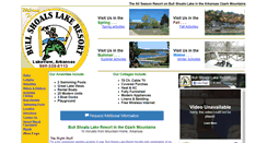Desktop Screenshot of bullshoalslakeresort.com